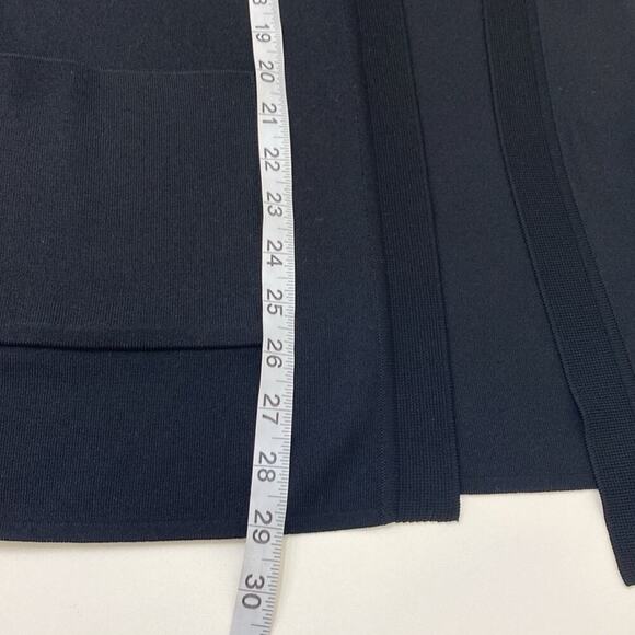 Misook Open Front Cardigan Blazer Women's Medium Black - Picture 8 of 9